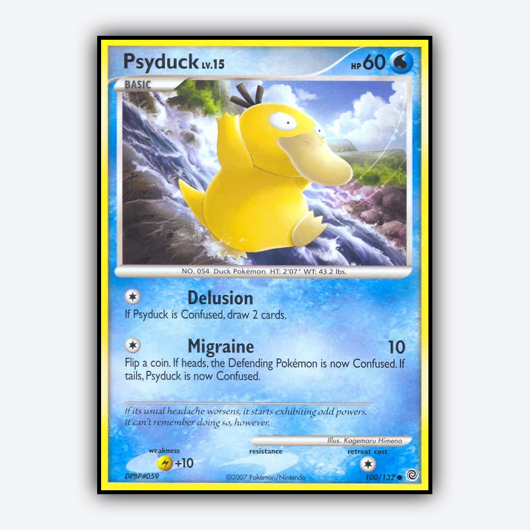 Psyduck 100/132 - Secret Wonders Set - Card Rug