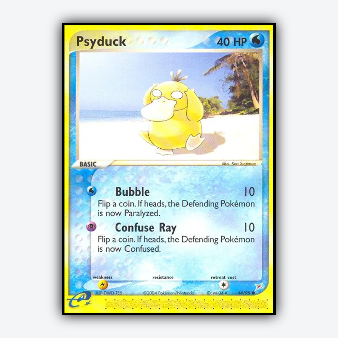 Psyduck 044/95 - Team Magma vs Team Aqua Set - Card Rug