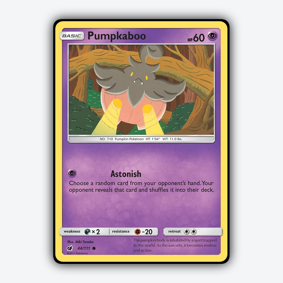Pumpkaboo 044/111 - Crimson Invasion Set - Card Rug