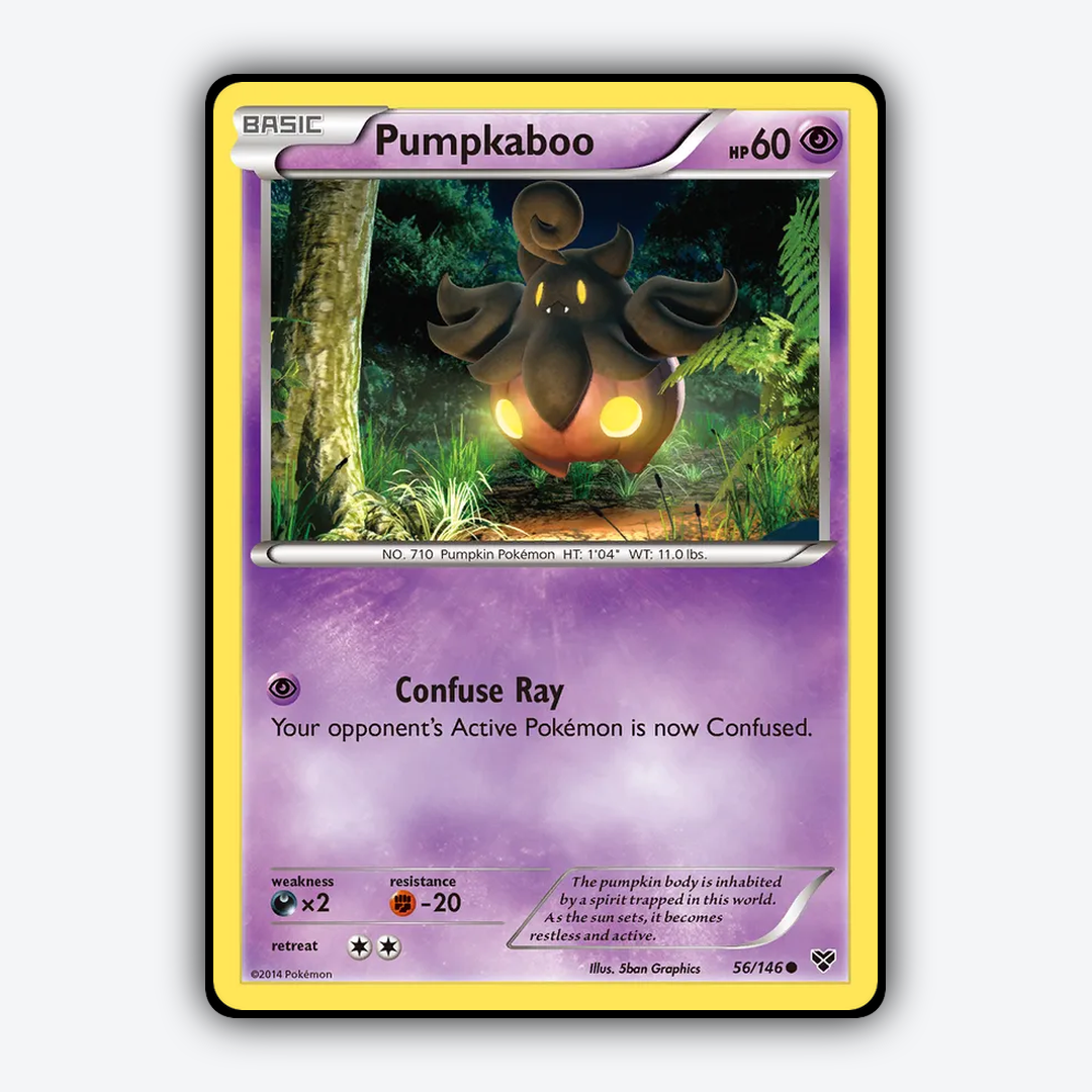 Pumpkaboo 056/146 - XY Set - Card Rug