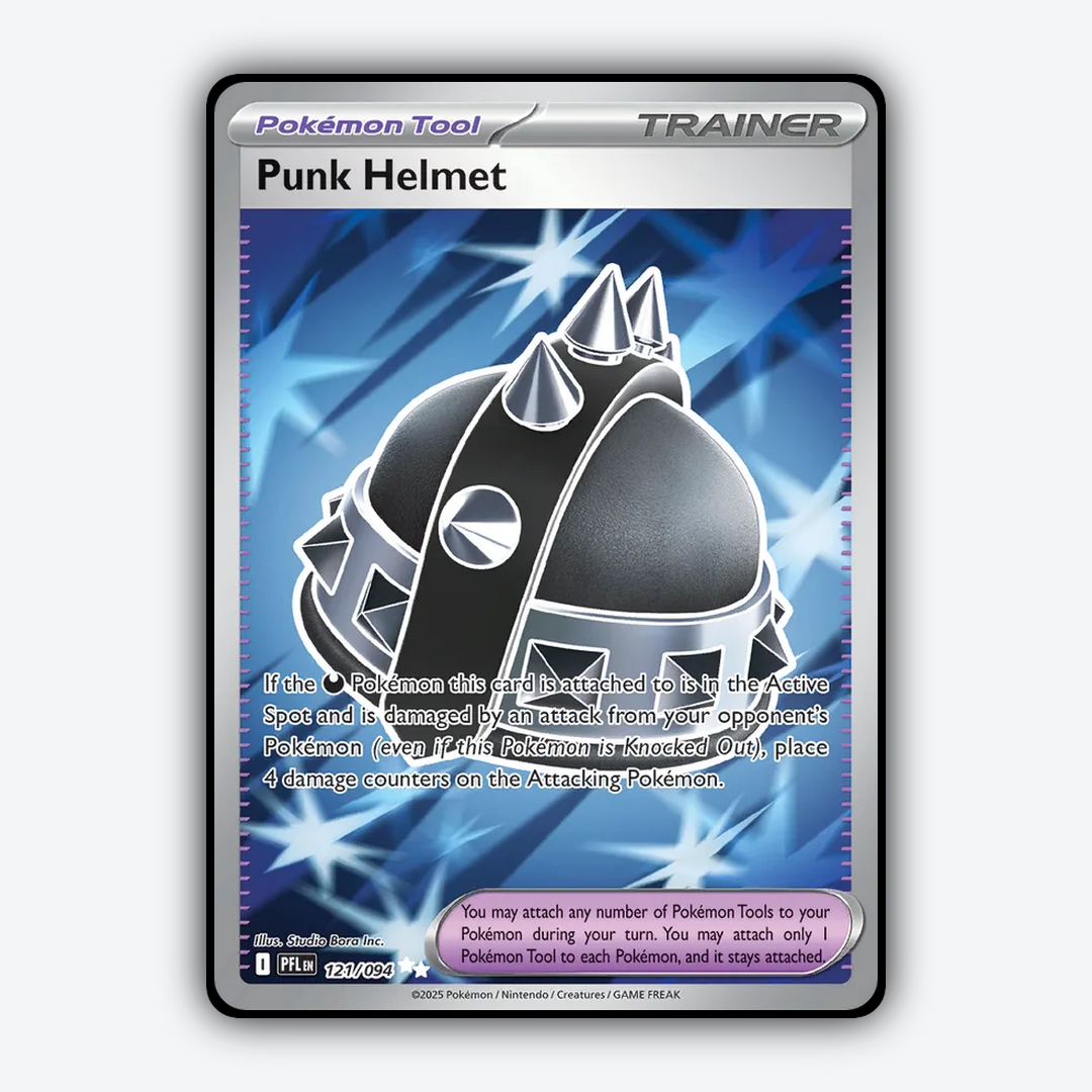 Punk Helmet 121/094 - Phantasmal Flames Set - Card Rug