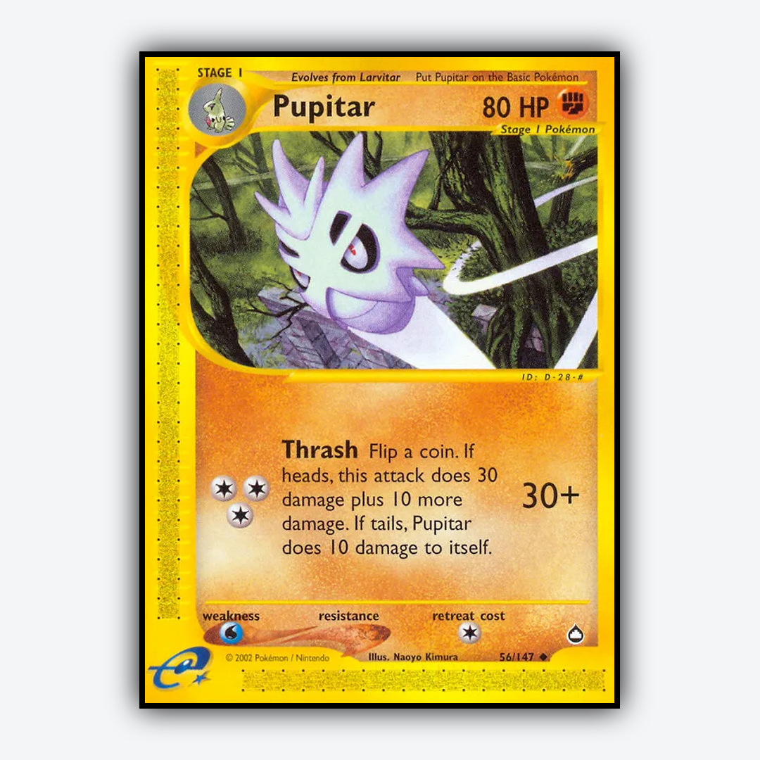 Pupitar 056/147 - Aquapolis Set - Card Rug