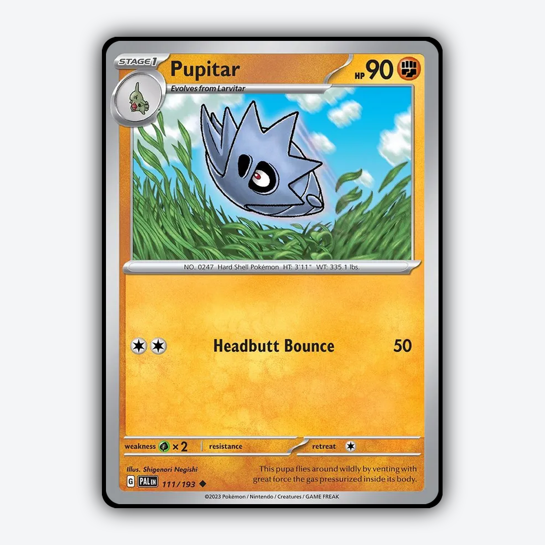 Pupitar 111/193 - Paldea Evolved Set - Card Rug