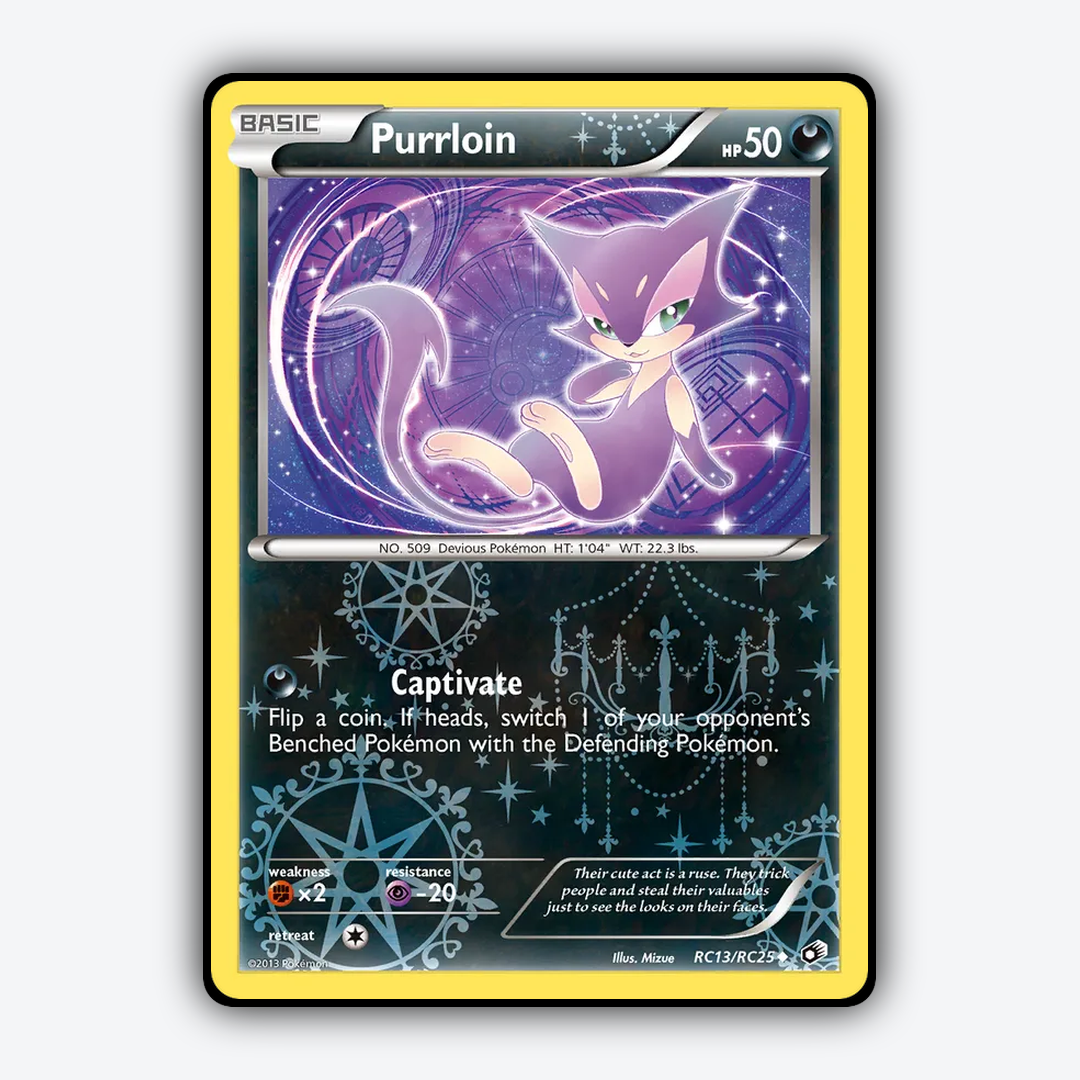 Purrloin RC013/113 - RC013/113 Legendary Treasures Set - Card Rug