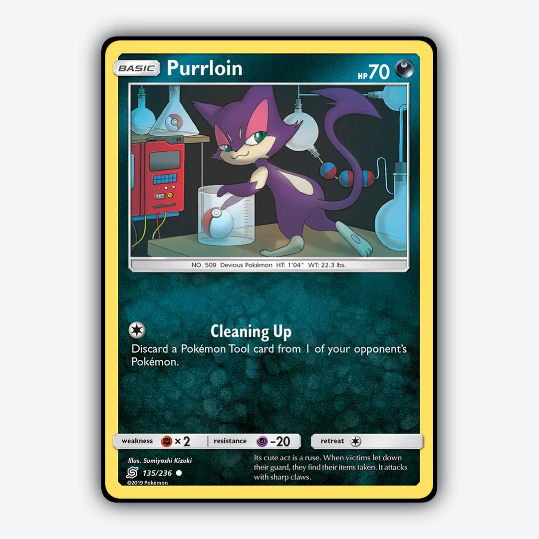 Purrloin 135/236 - Unified Minds Set - Card Rug