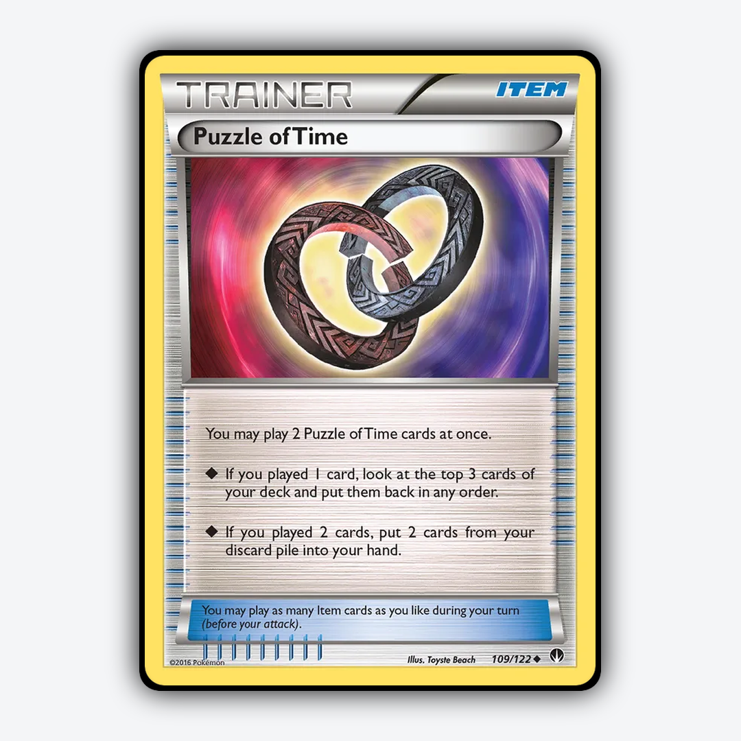 Puzzle of Time 109/122 - BREAKpoint Set - Card Rug