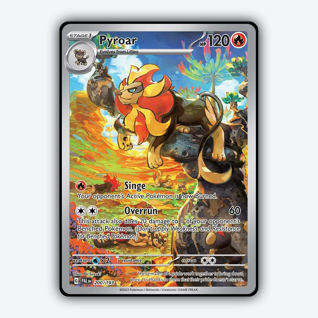 Pyroar 200/193 - Paldea Evolved Set - Card Rug