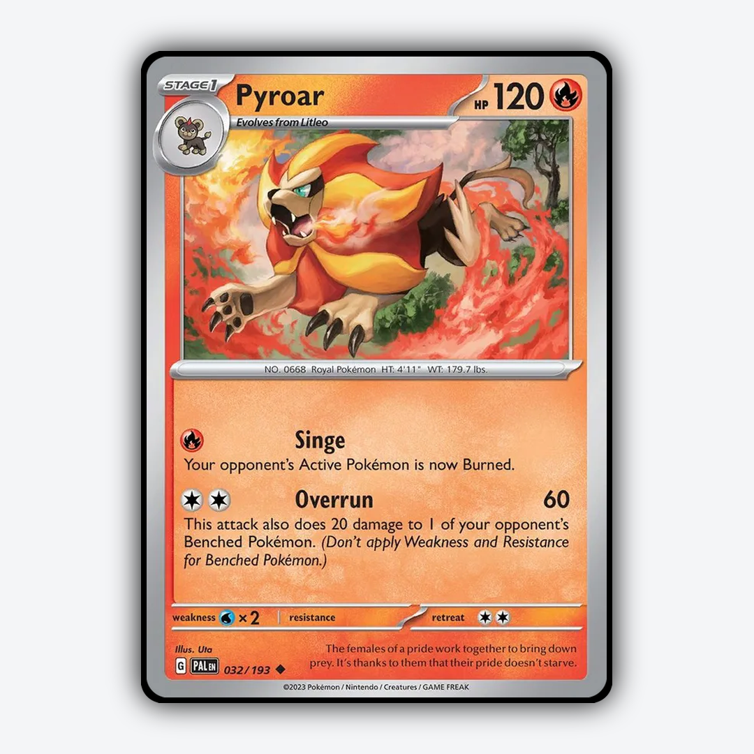 Pyroar 032/193 - Paldea Evolved Set - Card Rug