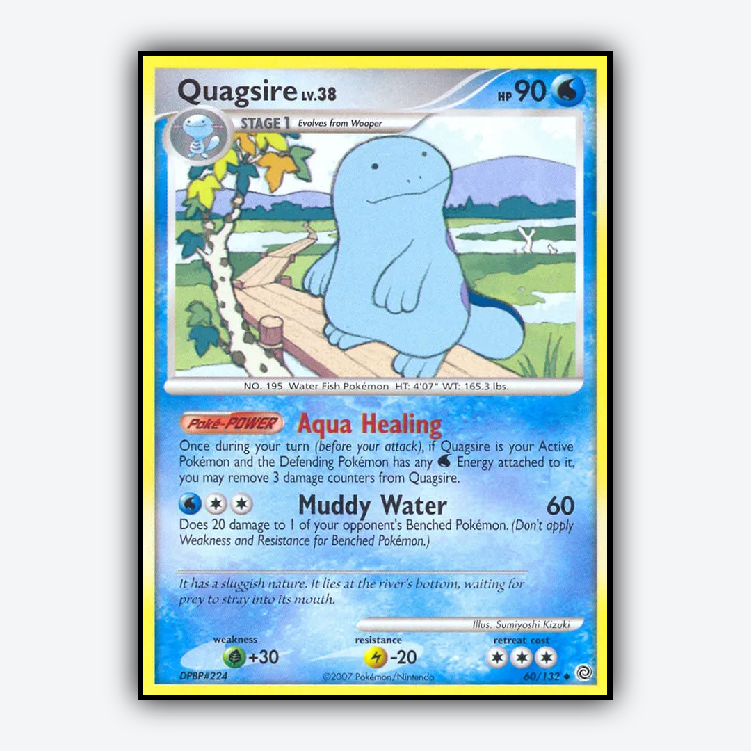 Quagsire 060/132 - Secret Wonders Set - Card Rug
