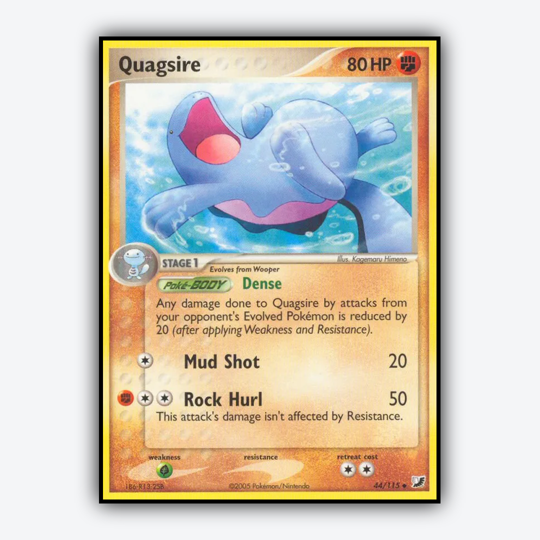 Quagsire 044/115 - Unseen Forces Set - Card Rug