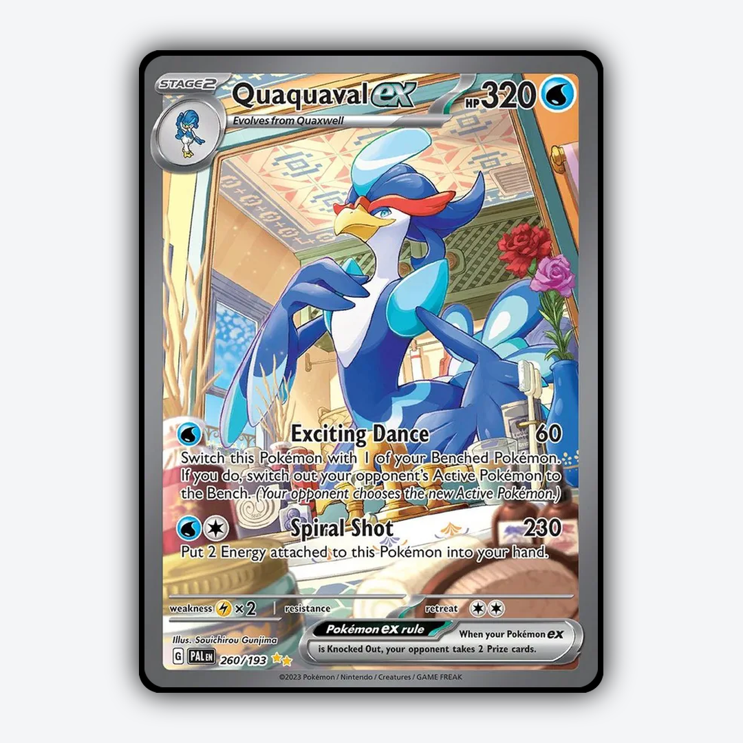 Quaquaval ex 260/193 - Paldea Evolved Set - Card Rug