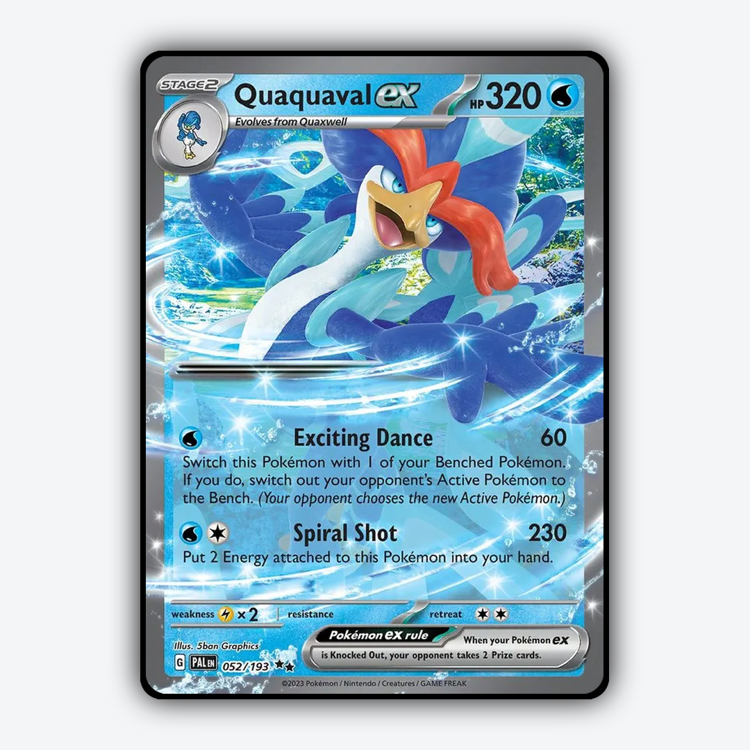 Quaquaval ex 052/193 - Paldea Evolved Set - Card Rug