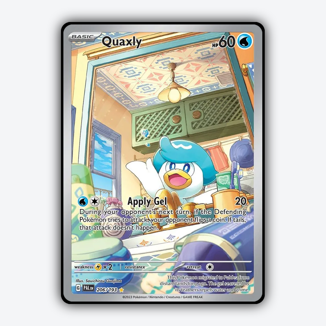 Quaxly 206/193 - Paldea Evolved Set - Card Rug