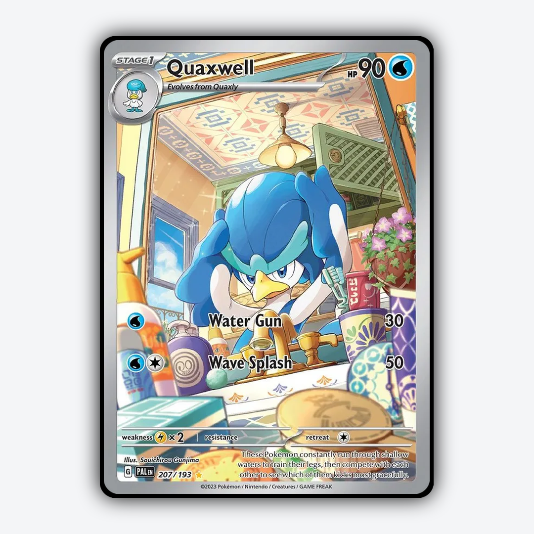 Quaxwell 207/193 - Paldea Evolved Set - Card Rug
