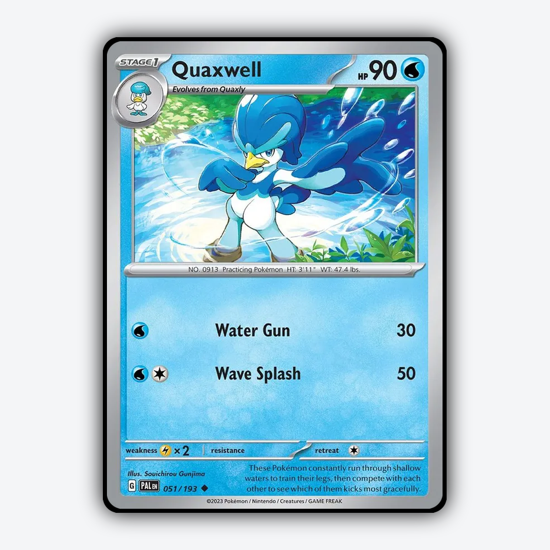 Quaxwell 051/193 - Paldea Evolved Set - Card Rug