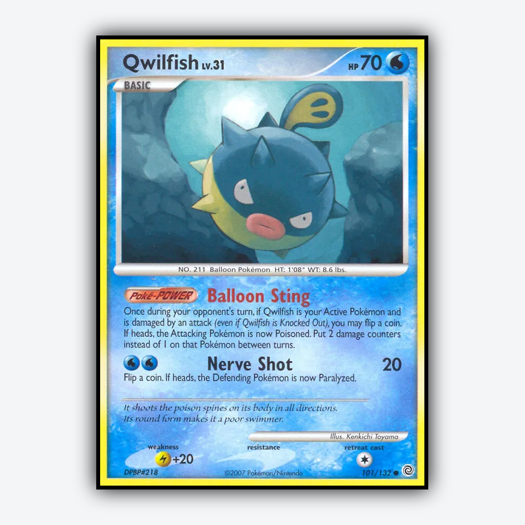 Qwilfish 101/132 - Secret Wonders Set - Card Rug