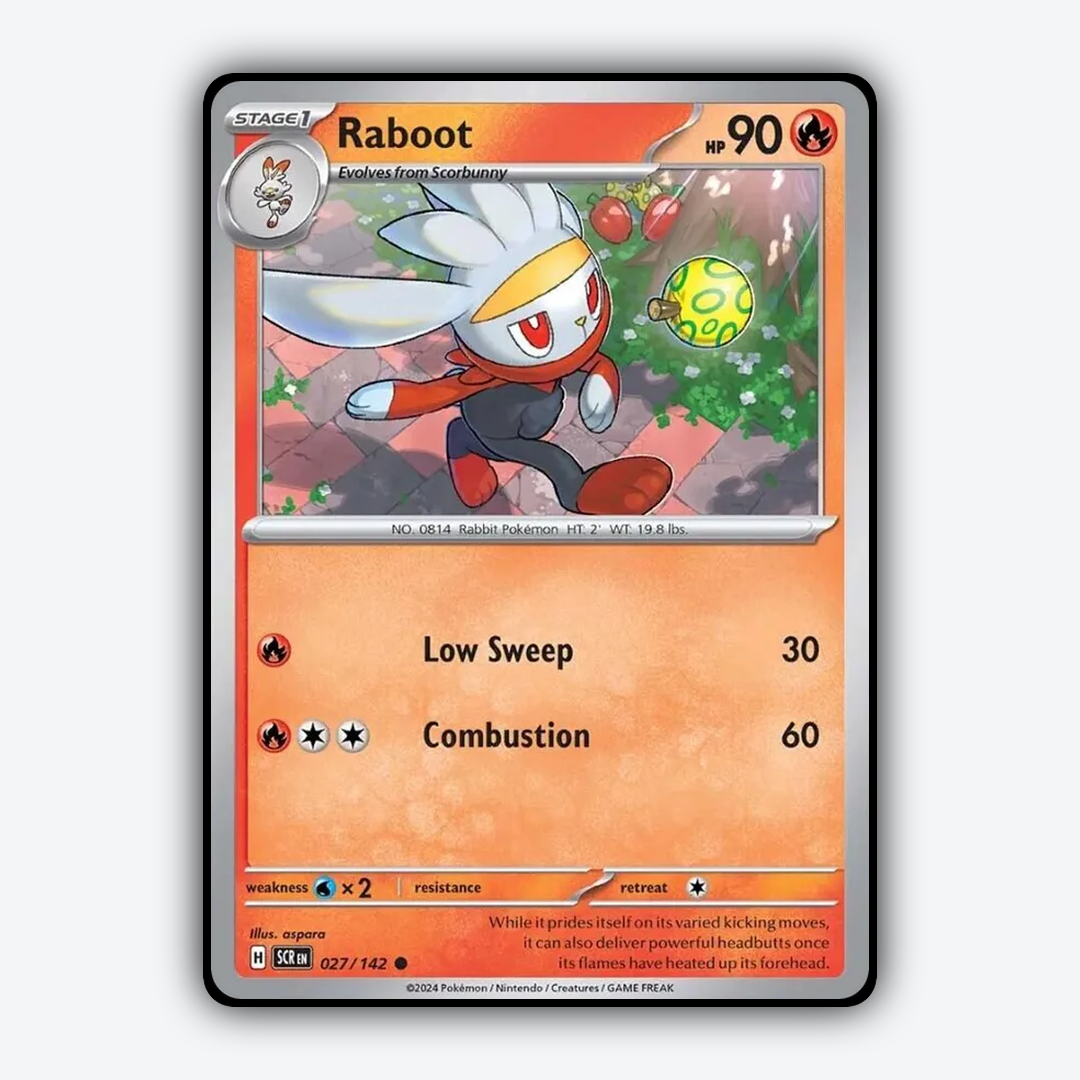 Raboot 027/142 - Stellar Crown Set - Card Rug