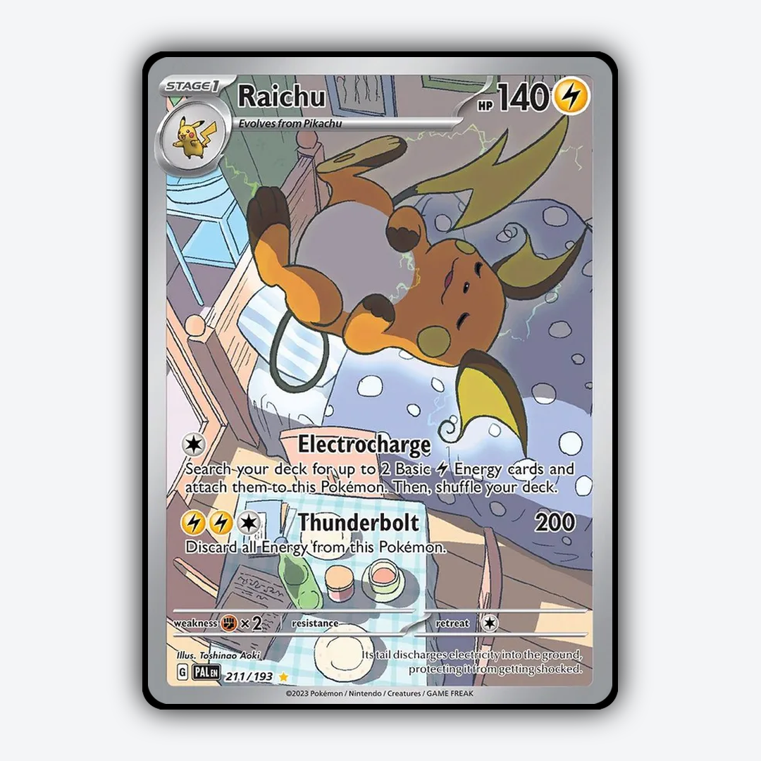 Raichu 211/193 - Paldea Evolved Set - Card Rug