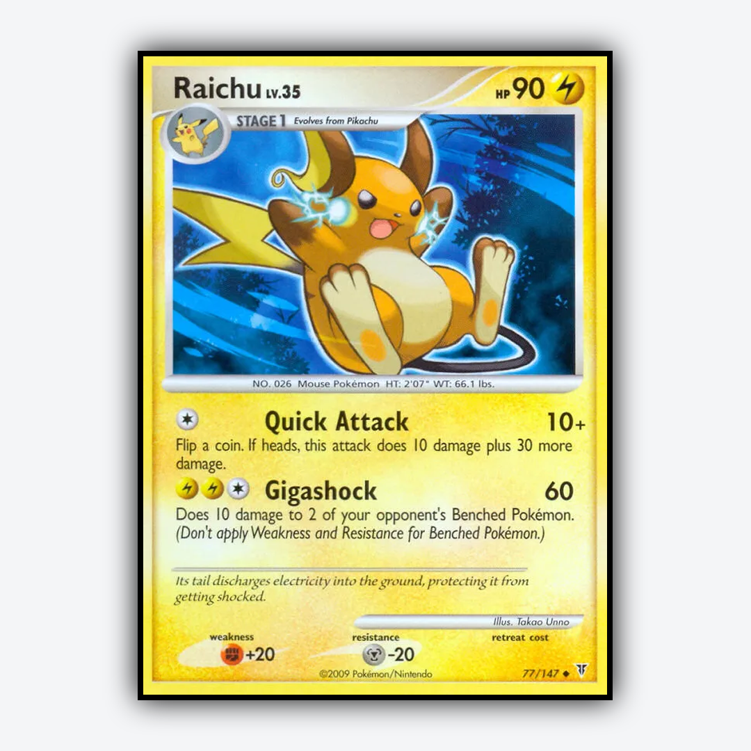 Raichu 077/147 - Supreme Victors Set - Card Rug