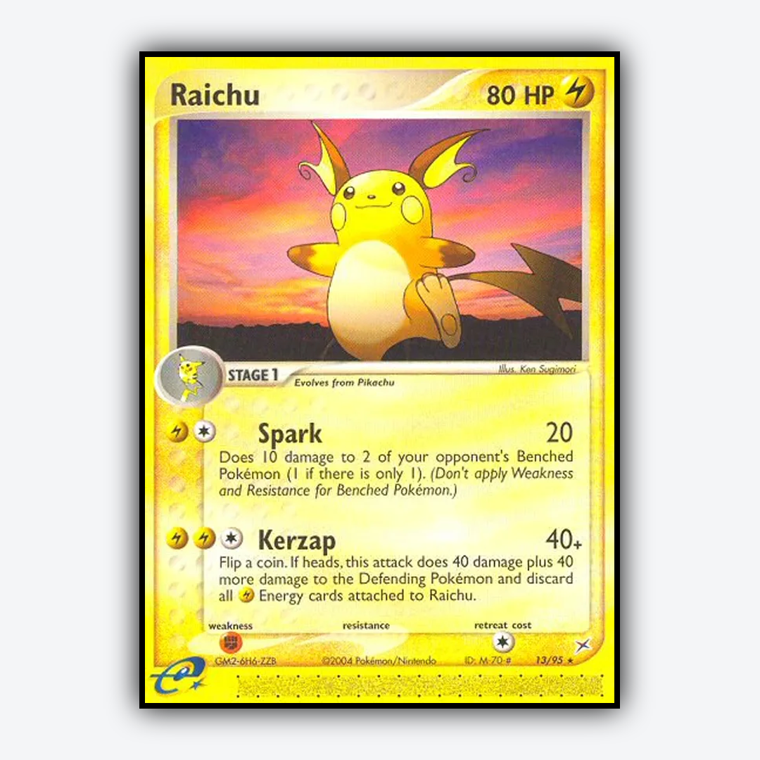 Raichu 013/95 - Team Magma vs Team Aqua Set - Card Rug