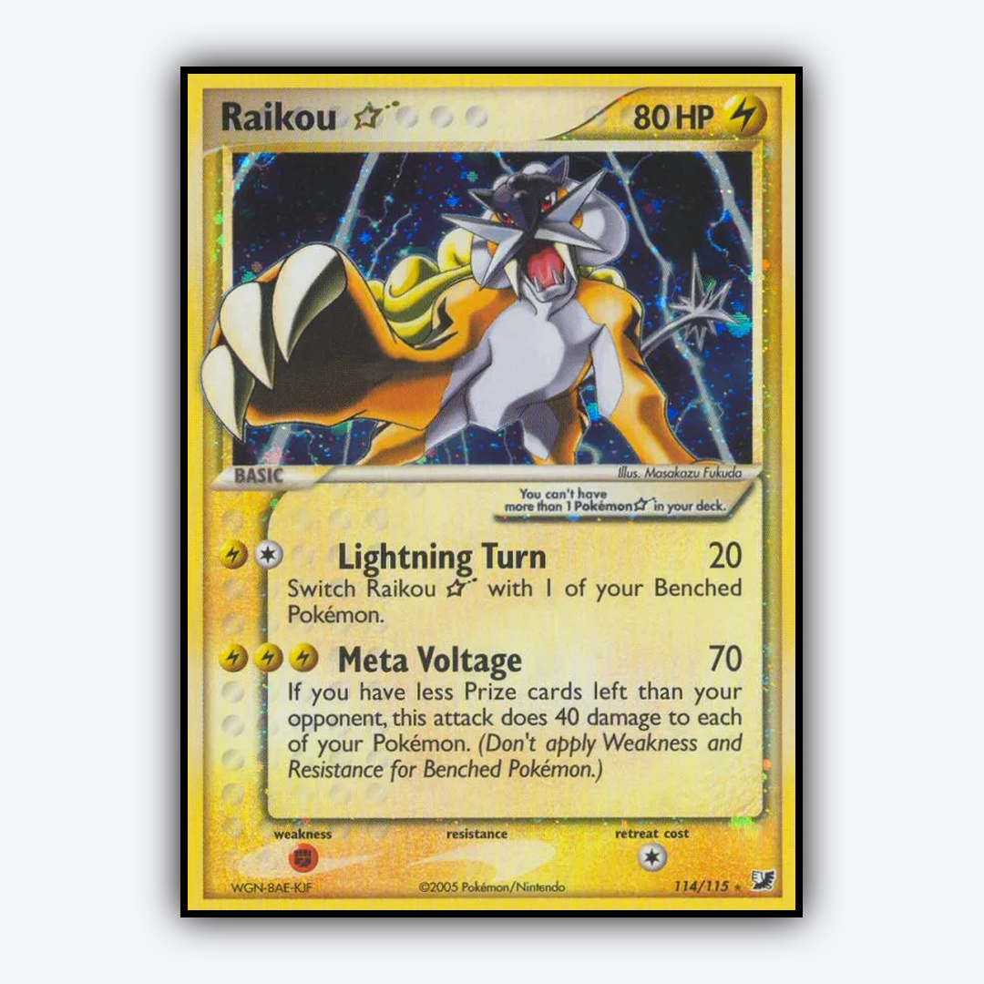 Raikou ★ 114/115 - Unseen Forces Set - Card Rug
