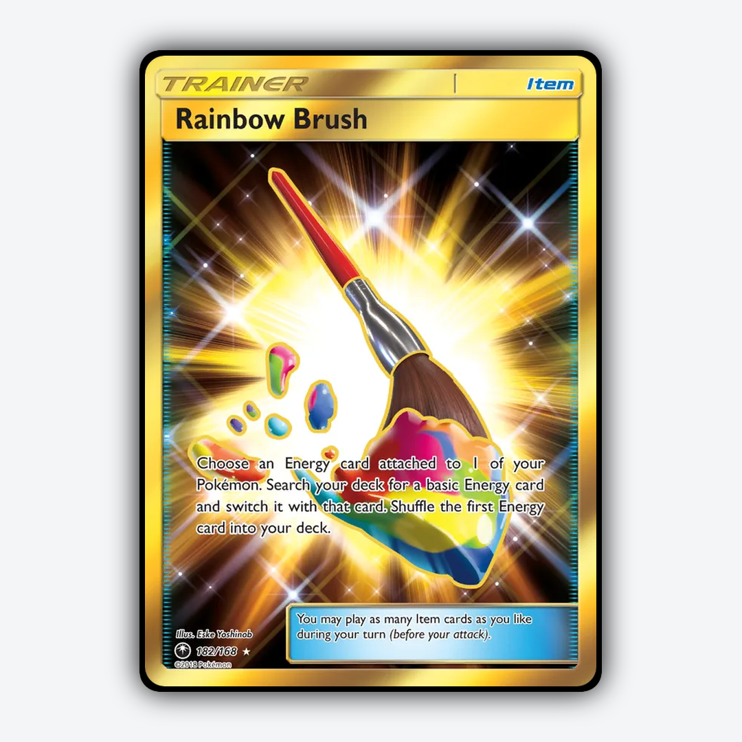 Rainbow Brush 182/168 - Celestial Storm Set - Card Rug