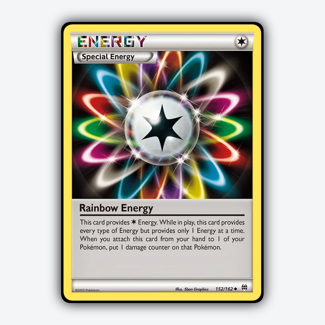 Rainbow Energy 152/162 - BREAKthrough Set - Card Rug