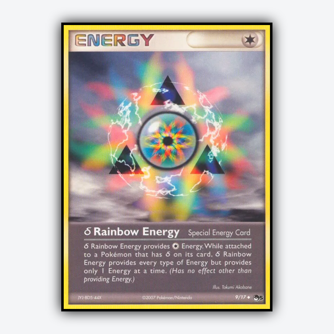 δ Rainbow Energy 009/17 - POP Series 5 Set - Card Rug