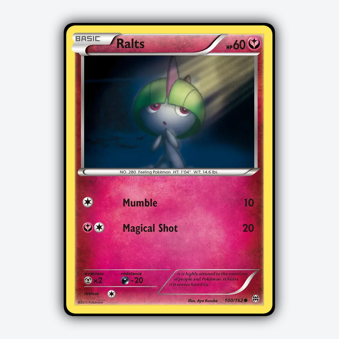 Ralts 100/162 - BREAKthrough Set - Card Rug