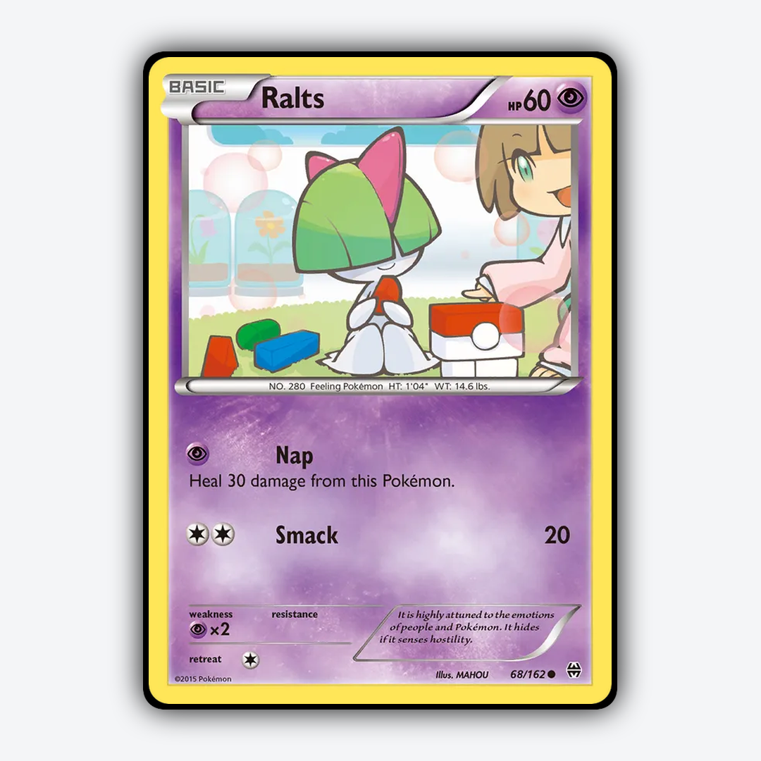 Ralts 068/162 - BREAKthrough Set - Card Rug
