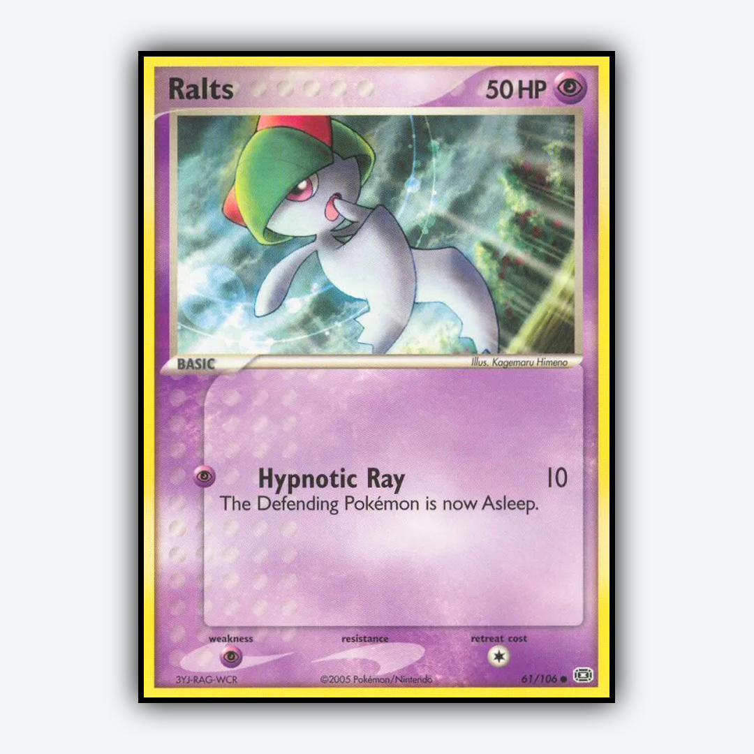 Ralts 061/106 - Emerald Set - Card Rug