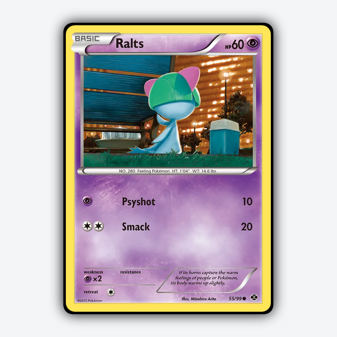 Ralts 055/99 - Next Destinies Set - Card Rug