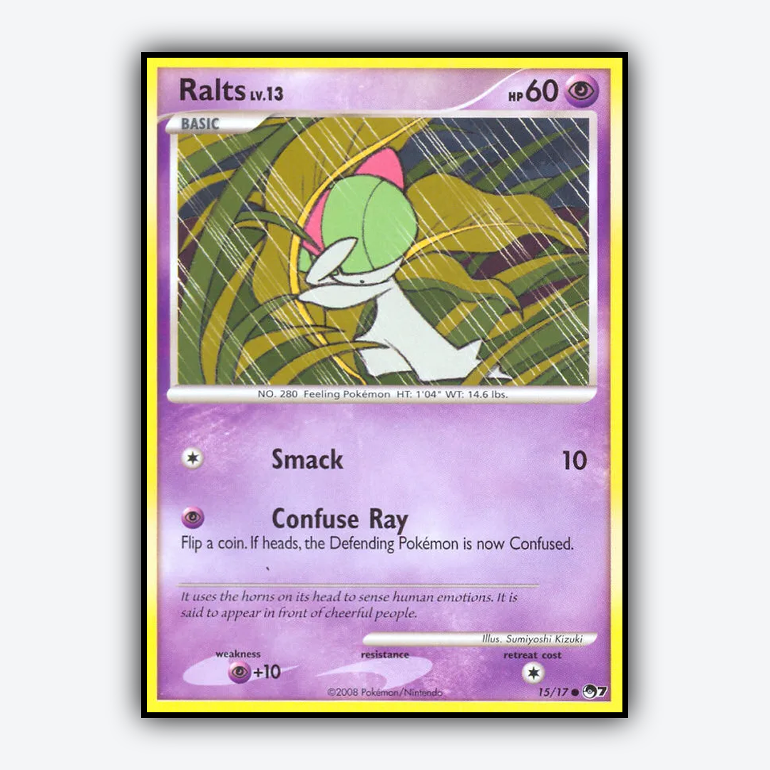 Ralts 015/17 - POP Series 7 Set - Card Rug