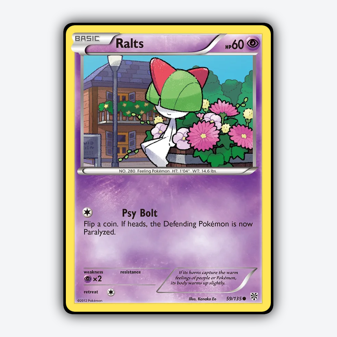 Ralts 059/135 - Plasma Storm Set - Card Rug
