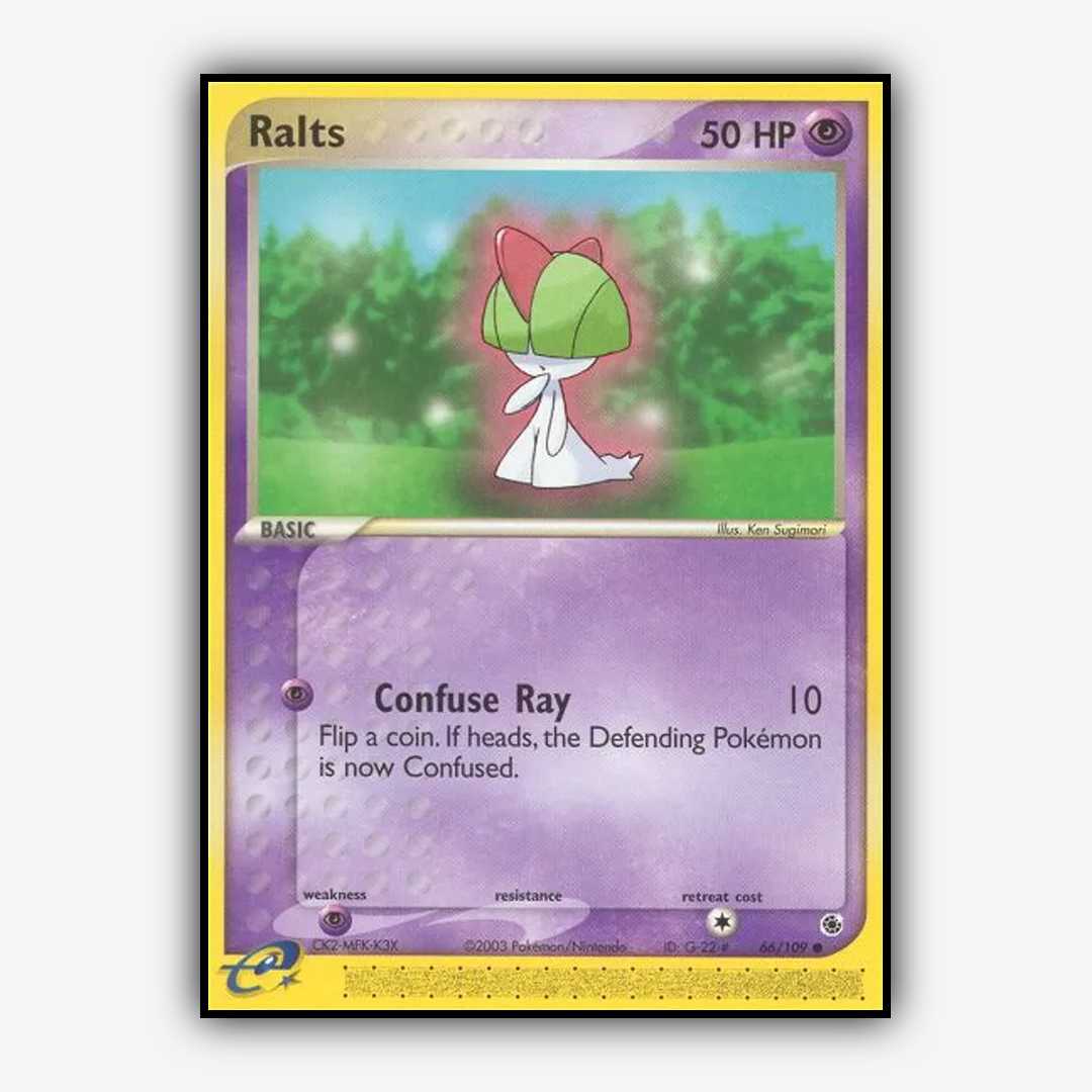 Ralts 066/109 - Ruby & Sapphire Set - Card Rug