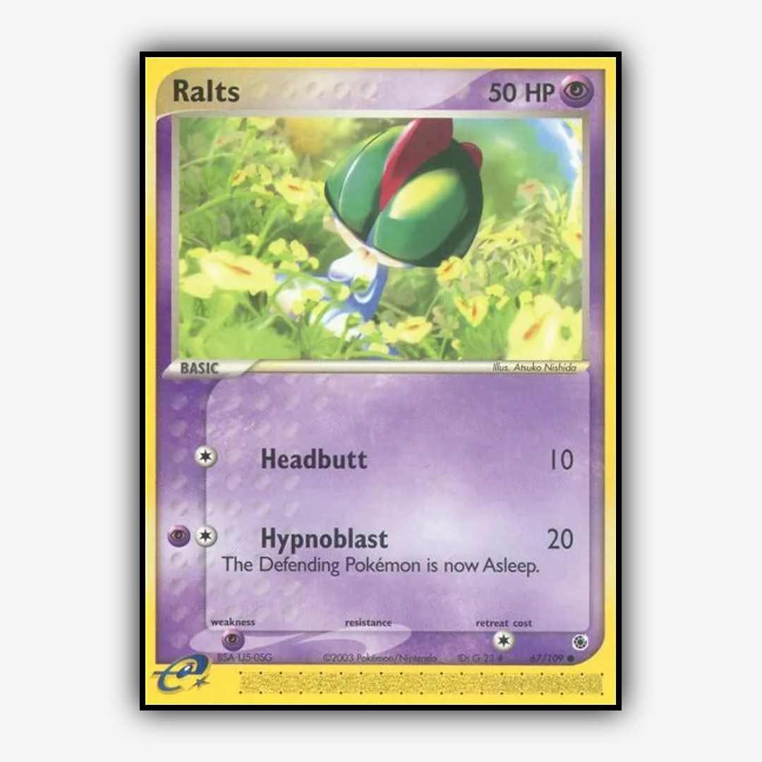 Ralts 067/109 - Ruby & Sapphire Set - Card Rug
