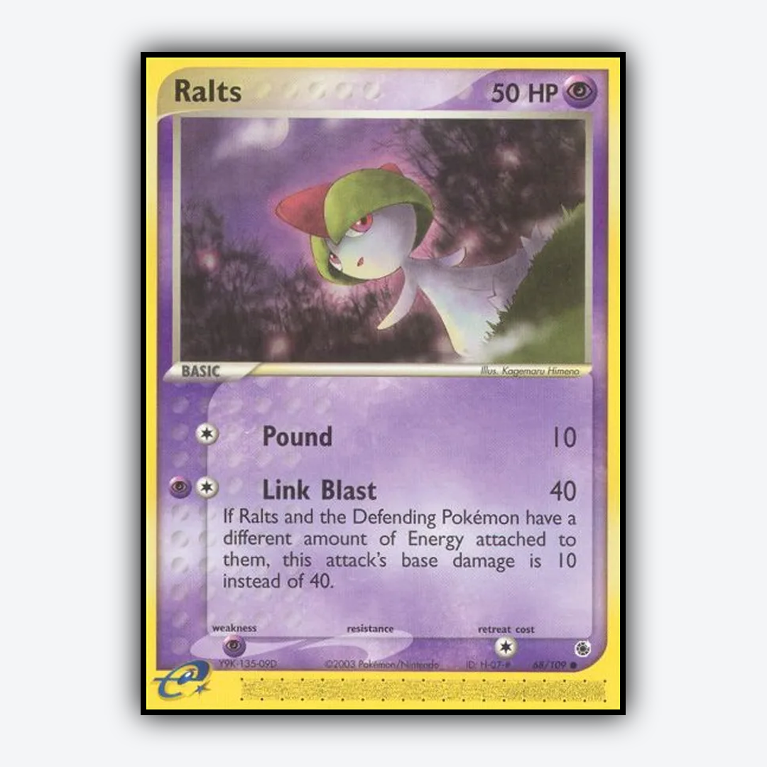 Ralts 068/109 - Ruby & Sapphire Set - Card Rug