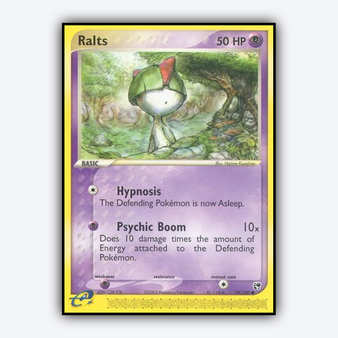 Ralts 074/100 - Sandstorm Set - Card Rug