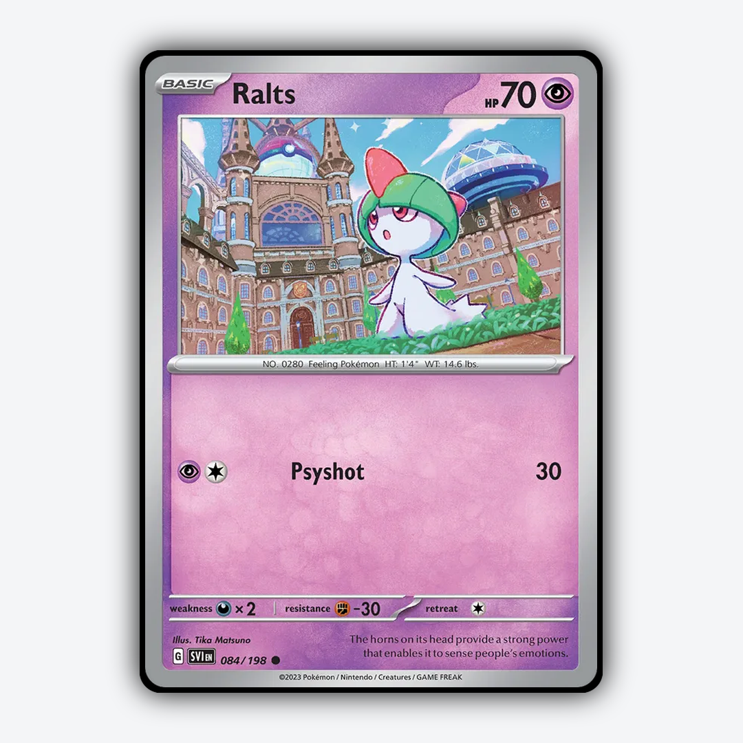Ralts 084/198 - Scarlet & Violet Set - Card Rug