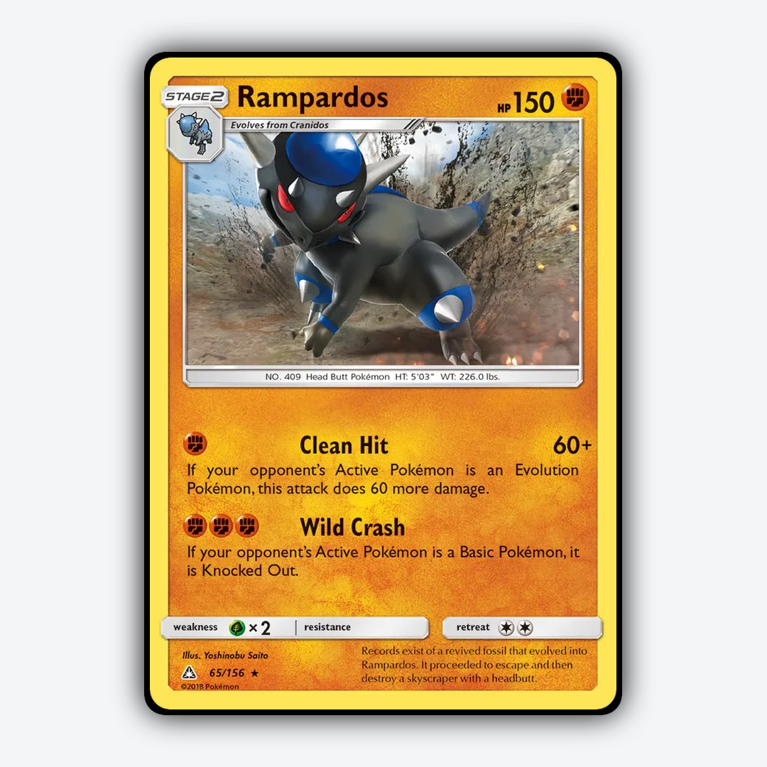 Rampardos 065/156 - Ultra Prism Set - Card Rug