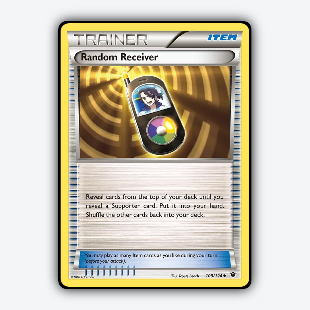 Random Receiver 109/124 - Fates Collide Set - Card Rug