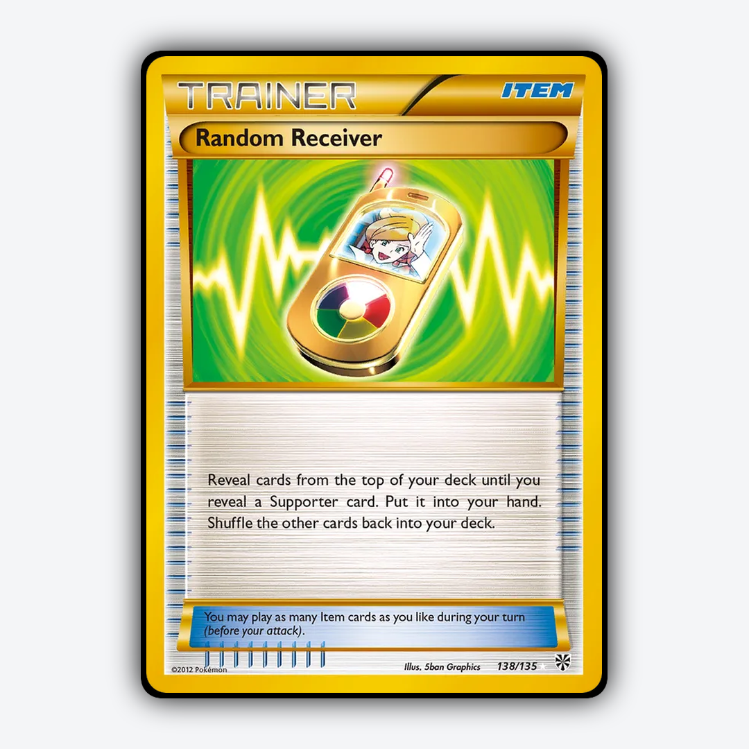 Random Receiver 138/135 - Plasma Storm Set - Card Rug