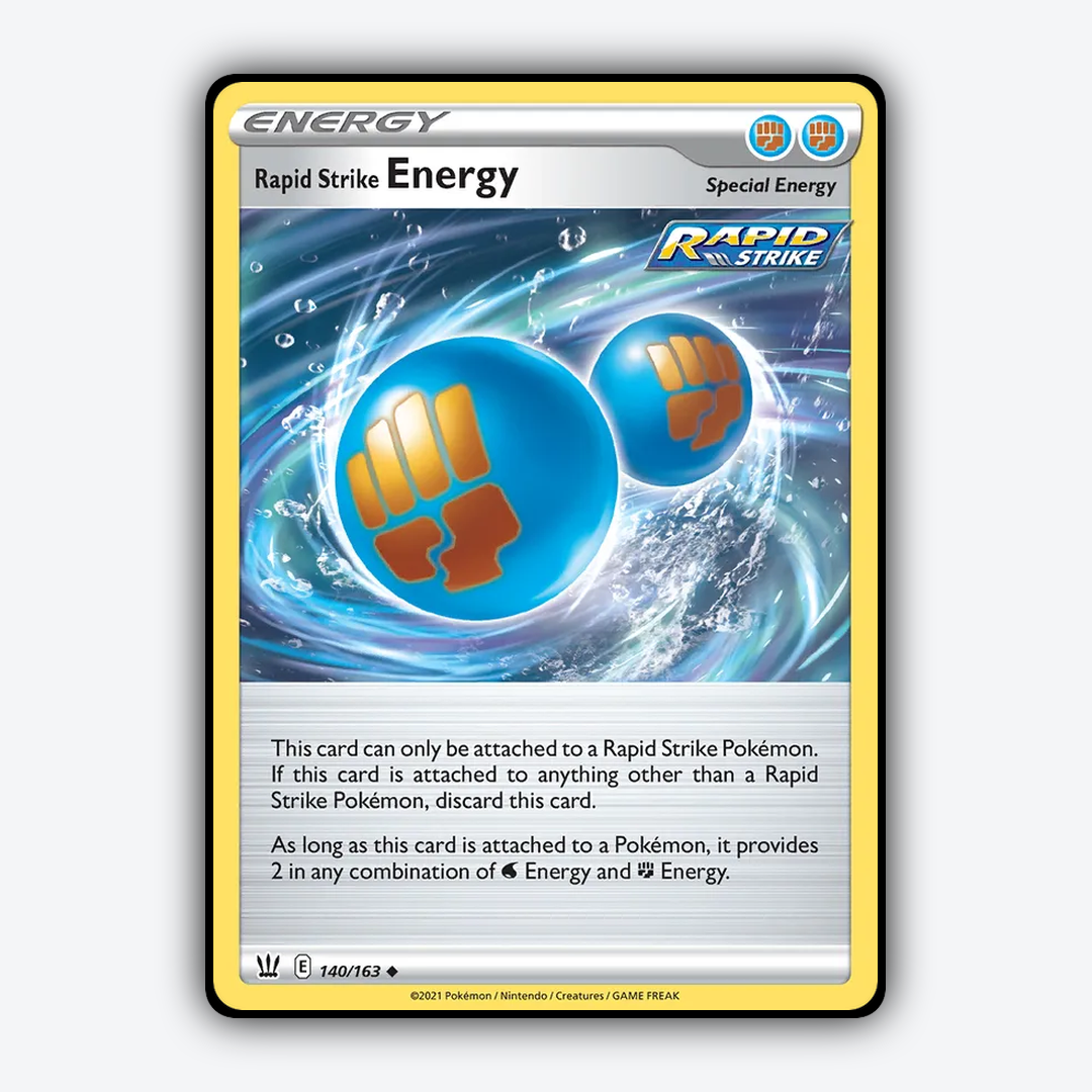 Rapid Strike Energy 140/163 - Battle Styles Set - Card Rug