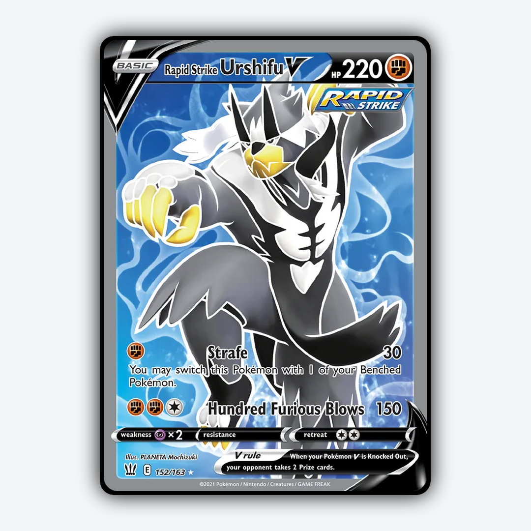Rapid Strike Urshifu V 152/163 - Battle Styles Set - Card Rug