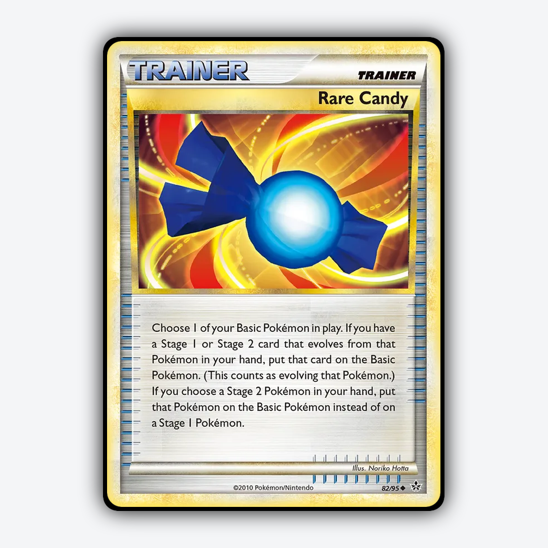 Rare Candy 082/95 - HS—Unleashed Set - Card Rug