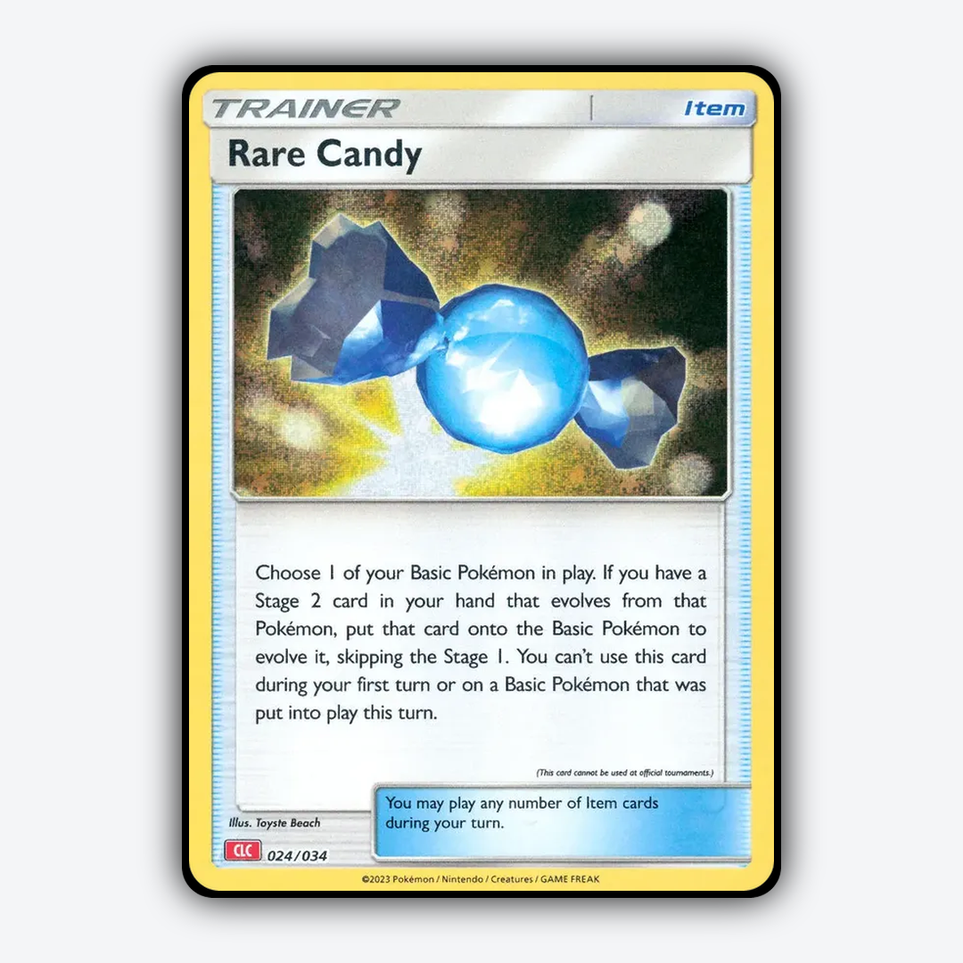 Rare Candy 024/034 - Pokémon TCG Classic - Charizard Set - Card Rug