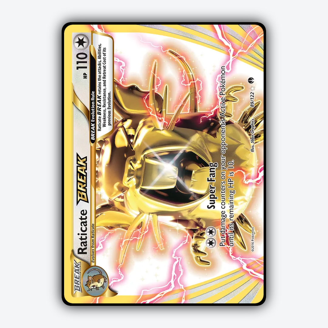 Raticate BREAK 089/122 - BREAKpoint Set - Card Rug