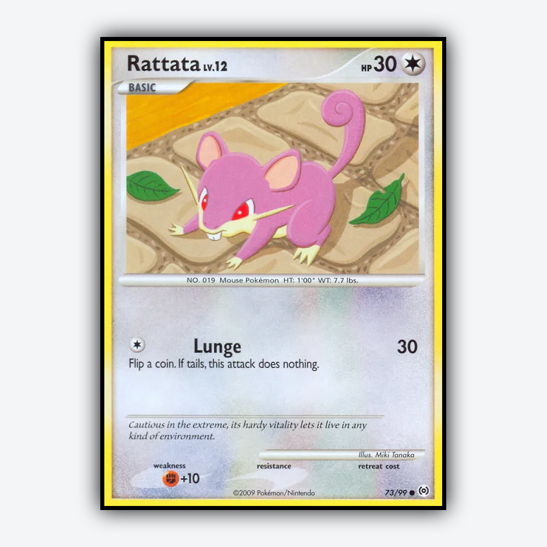 Rattata 073/99 - Arceus Set - Card Rug