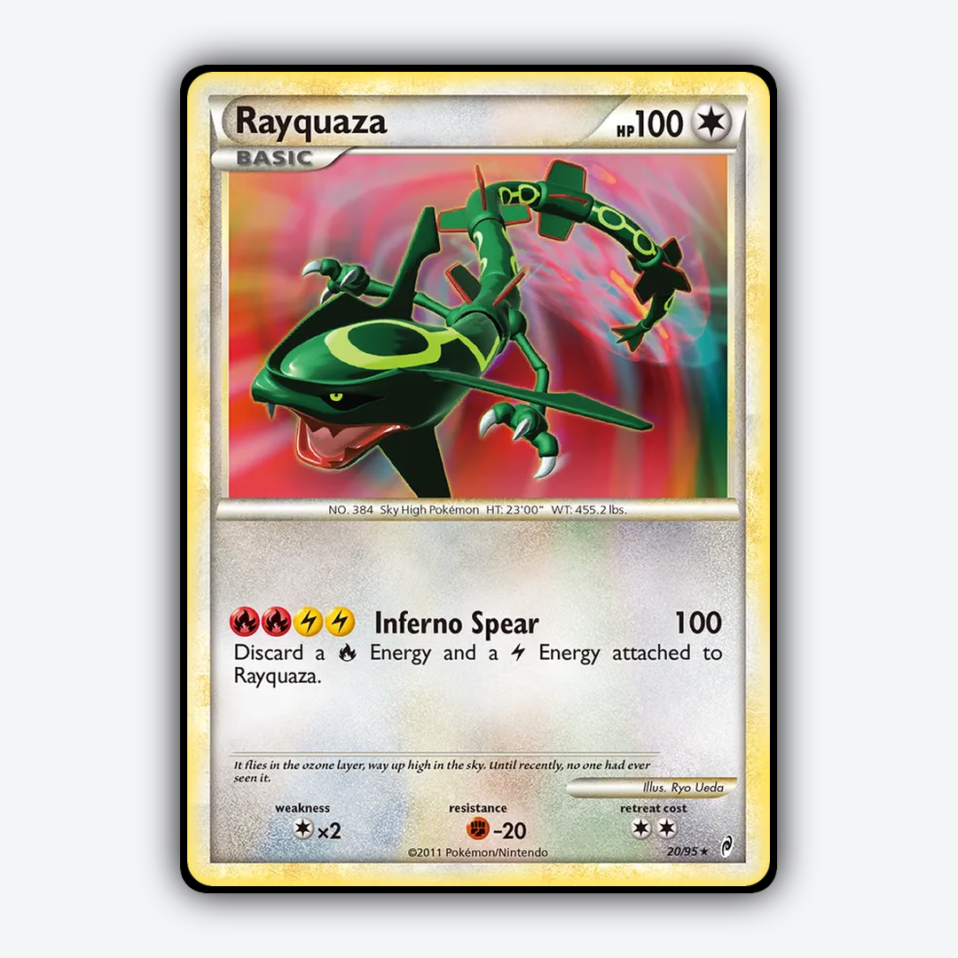 Rayquaza 020/95 - Call of Legends Set - Card Rug
