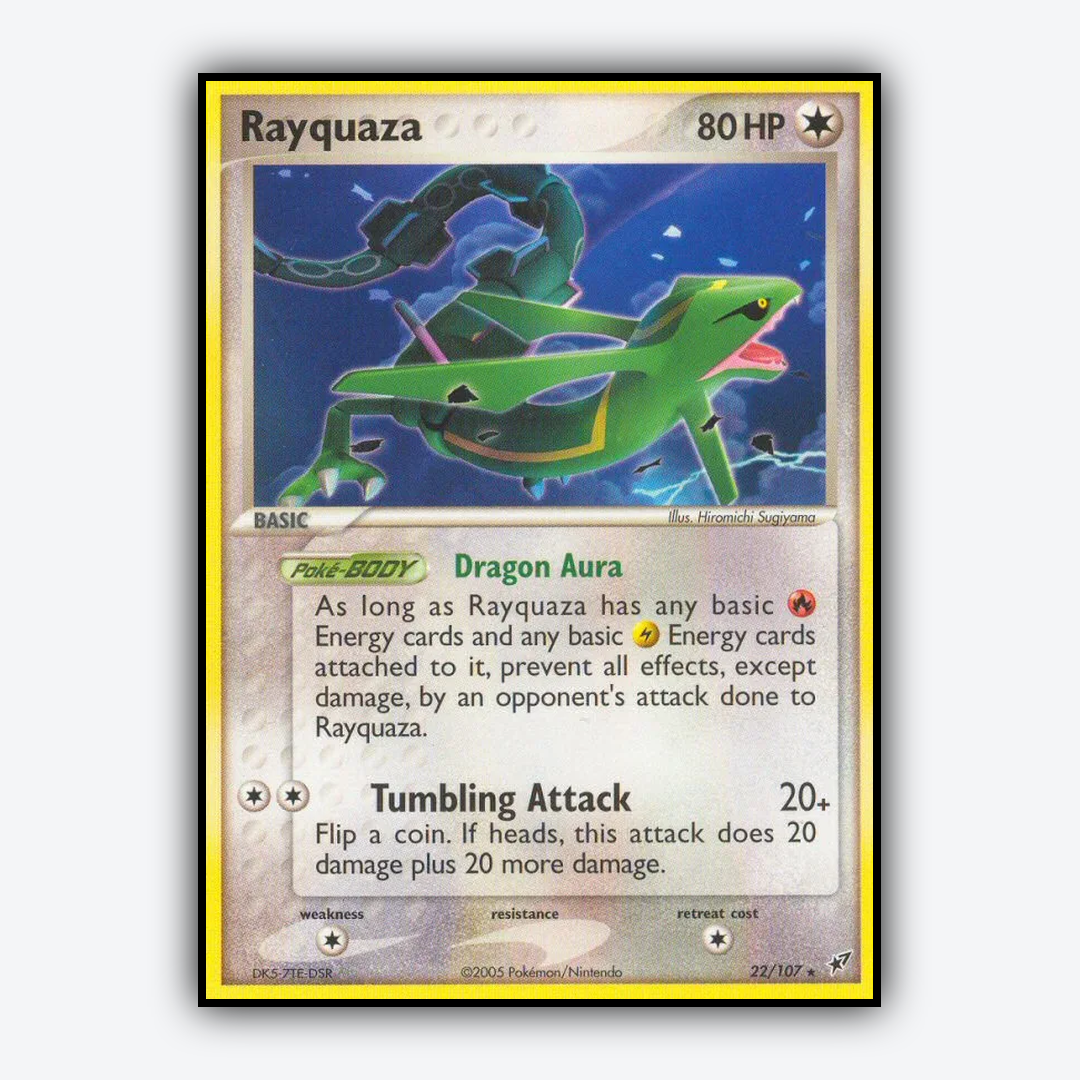 Rayquaza 022/107 - Deoxys Set - Card Rug